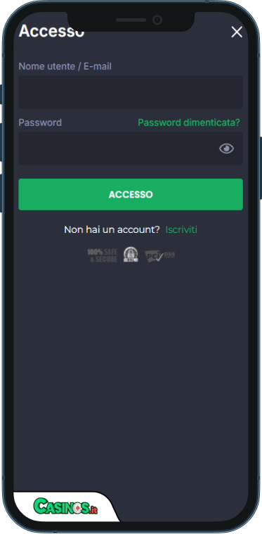 GoldenPlay Casino Accesso