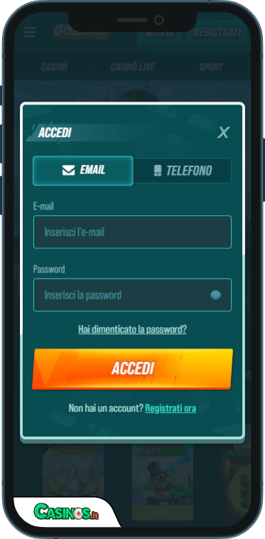 Golisimo Casino Accesso