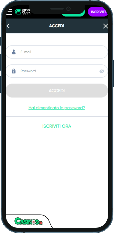 Granawin Casino Accesso