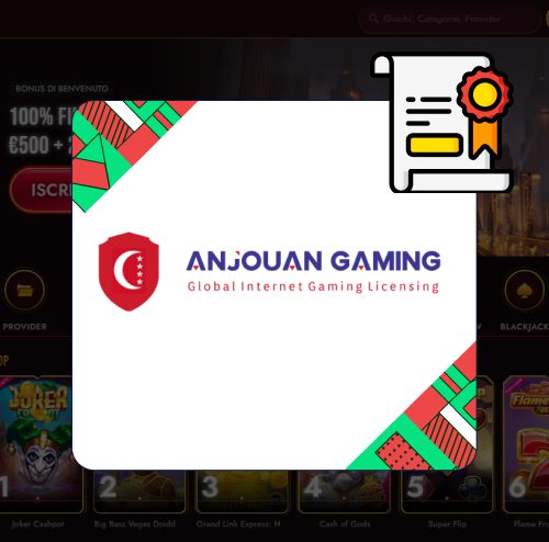 GrandClub Casino licenza
