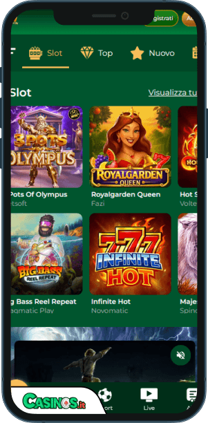 Grandwin Casino app mobile