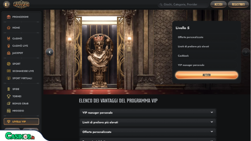 Gransino Casino vip