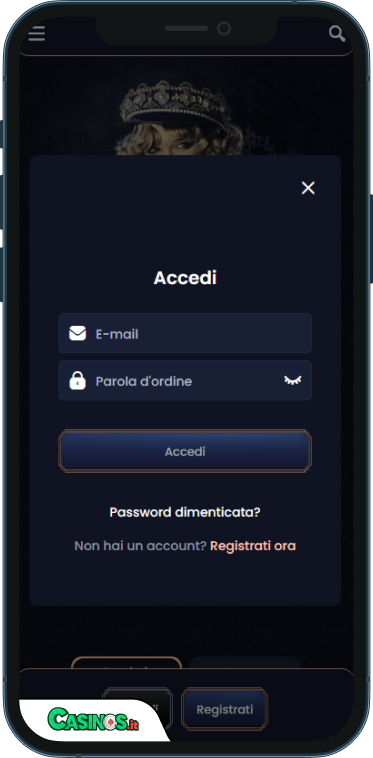 GreatSpin Casino Accesso