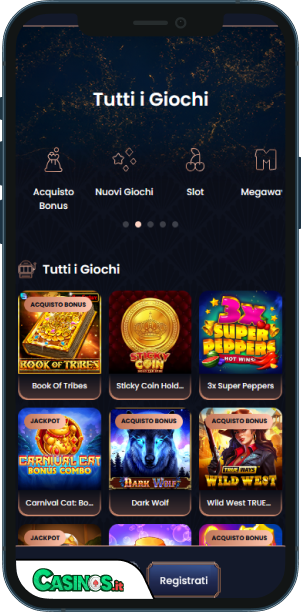 GreatSpin Casino app mobile