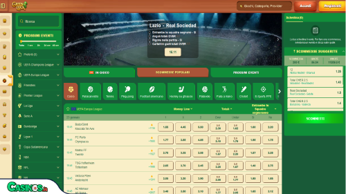 GreenLuck Casino Sport