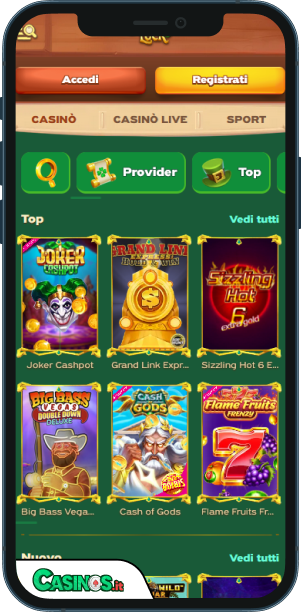 GreenLuck Casino app mobile