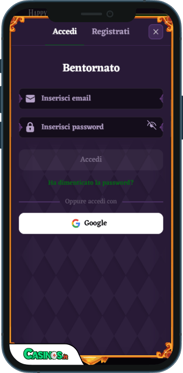 HappyJokers Casino Accesso