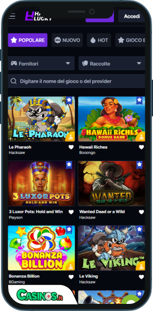 Hash Lucky Casino app mobile