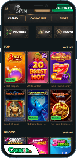 HeroSpin Casino app mobile