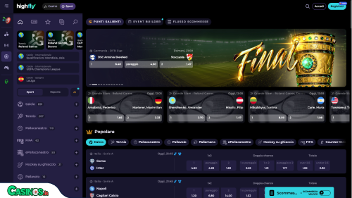 HighFly Bet Casino Sport