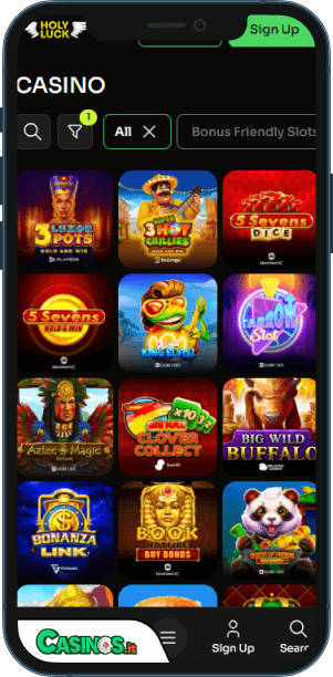 HolyLuck Casino app mobile