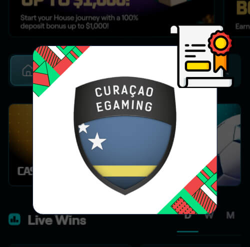 HouseBets Casino licenza