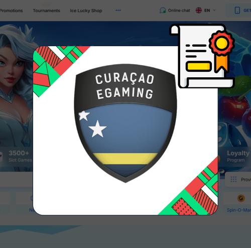 Ice Casino licenza