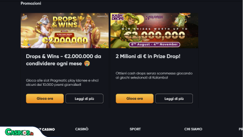 Instant Casino bonus