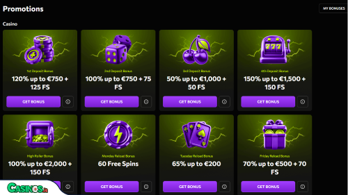 Instasino Casino Bonus