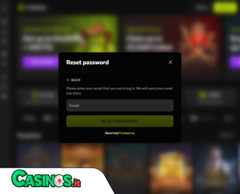 Instasino Casino problema di accesso