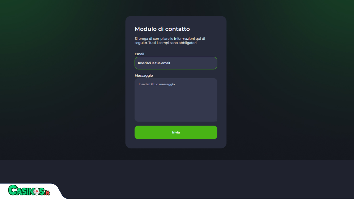 JeetCity Casino Supporto