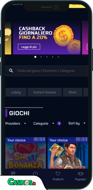 Joebit Casino app mobile