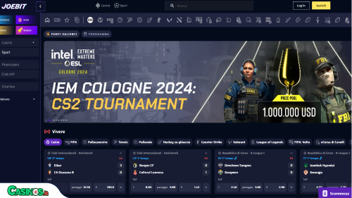 Joebit Casino sport
