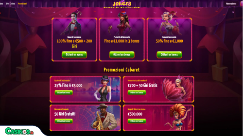 Joker8 Casino Bonus