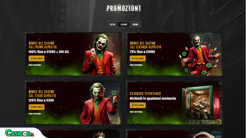 Jokery Casino Bonus
