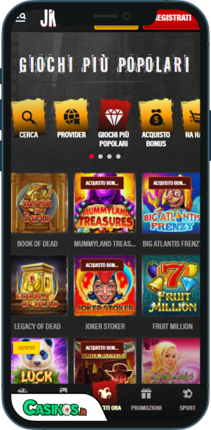Jokery Casino app mobile