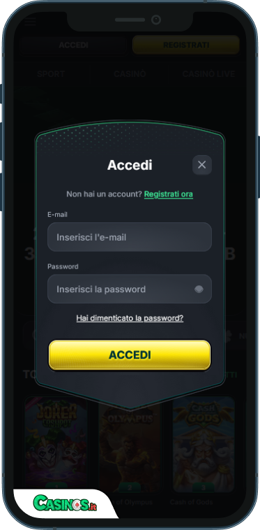 KinBet Casino Accesso