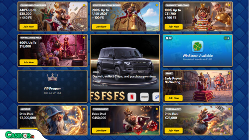 Kingia Casino Bonus