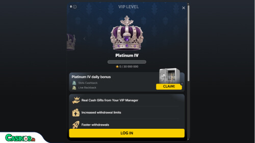 Kingia Casino vip