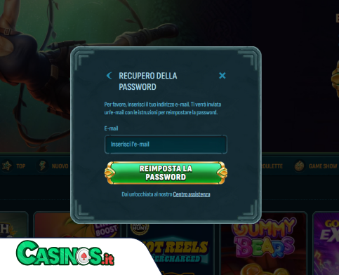 LaraBet Casino problema di accesso