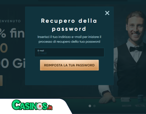 LegendPlay Casino problema di accesso