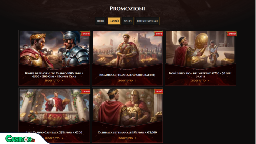 Legiano Casino Bonus