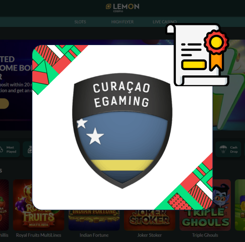 Lemon Casino licenza