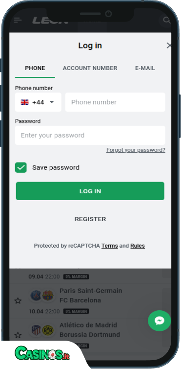 LeonBet Casino Accesso
