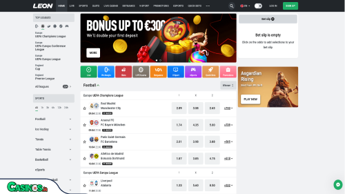 LeonBet Casino Sport