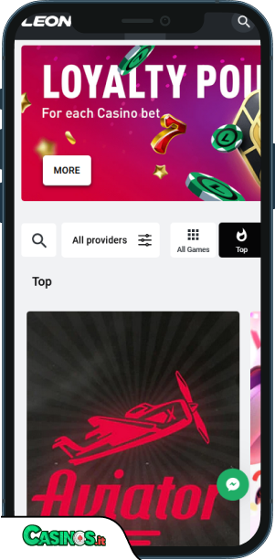 LeonBet Casino app mobile