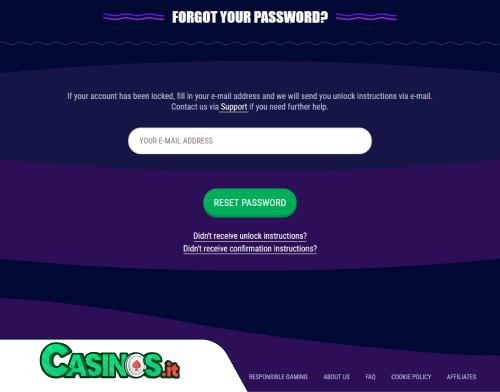 Limewin Casino problema di accesso