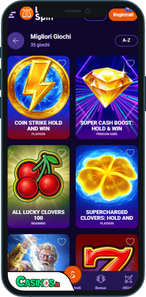 Liraspin Casino app mobile