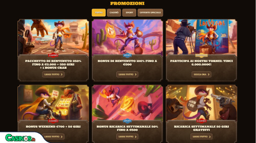 Lizaro Casino bonus