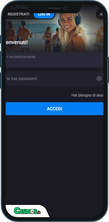 LuckyVibe Casino Accesso