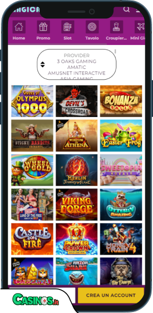 Magical Spin Casino app mobile