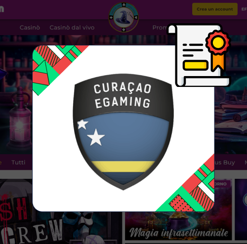 Magical Spin Casino licenza