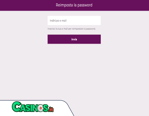 Magical Spin Casino problema di accesso