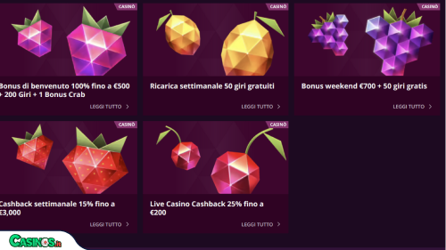 Malina Casino Bonus