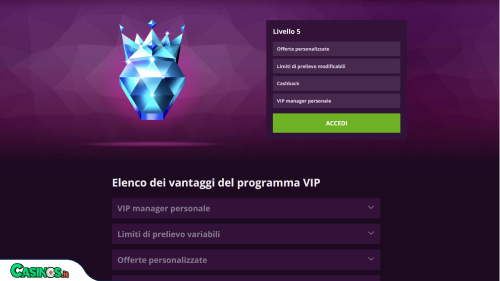 Malina Casino vip