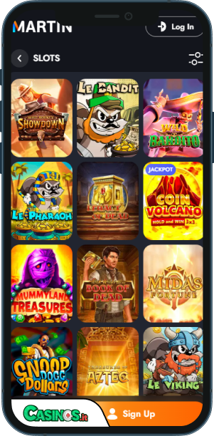 Martin Casino app mobile