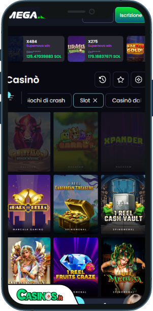 Mega.bet Casino app mobile