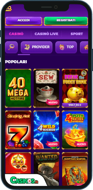 Midarion Casino app mobile