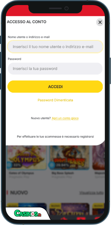 MonoPlay Casino Accesso