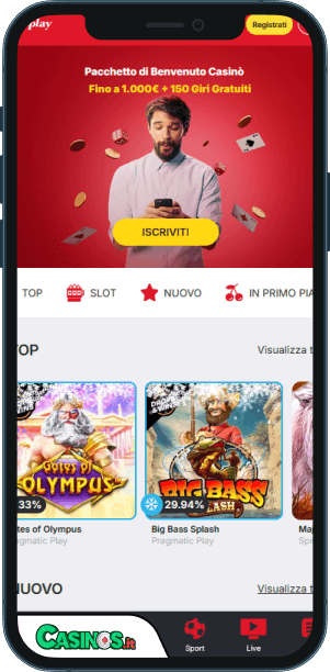 MonoPlay Casino app mobile